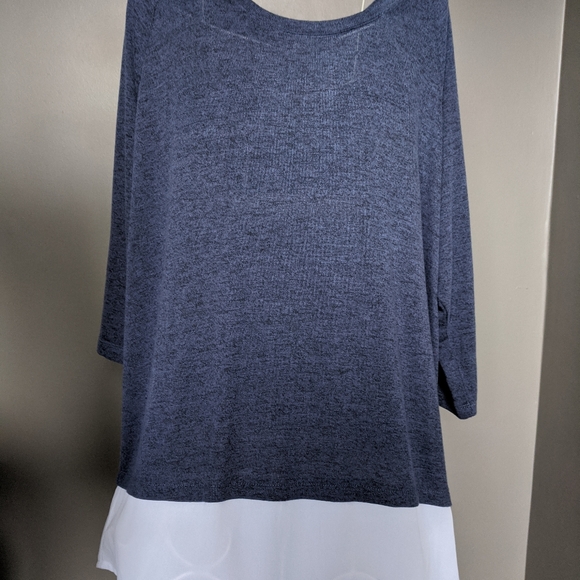 Haggar blouse tee. XL - Picture 2 of 4